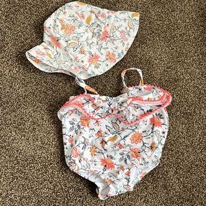 Janie & Jack bathing suit set